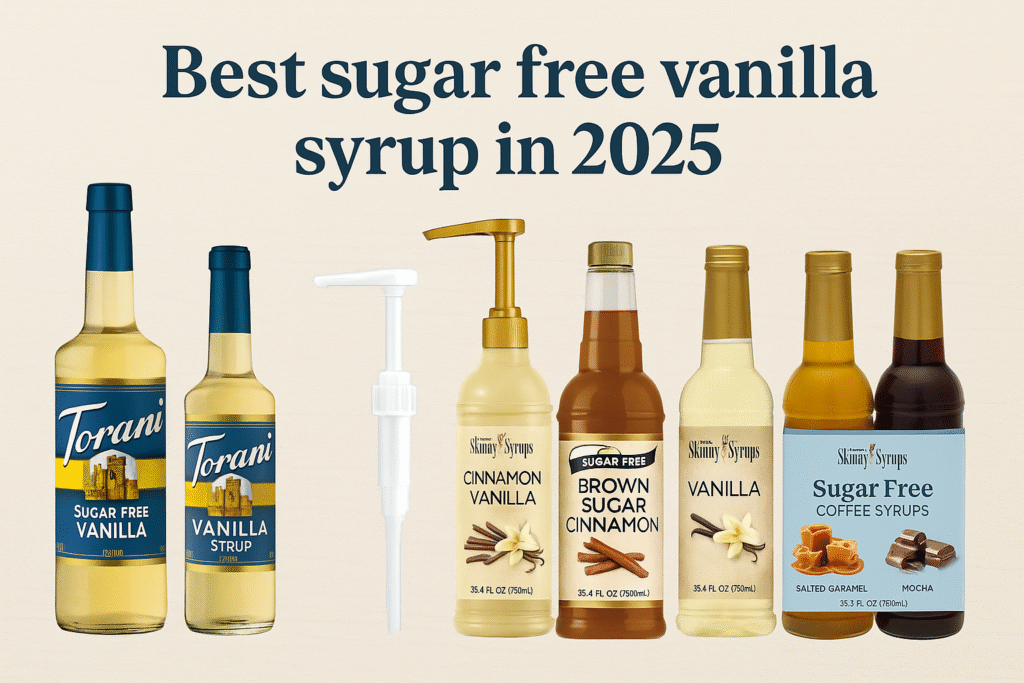 sugar free vanilla syrup