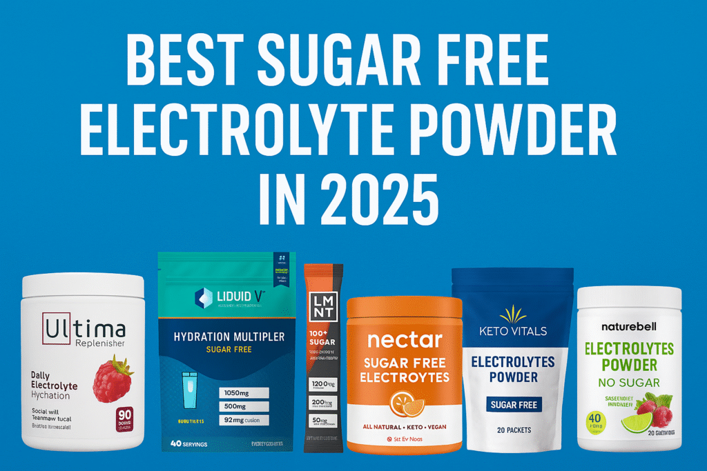 sugar free electrolyte powder