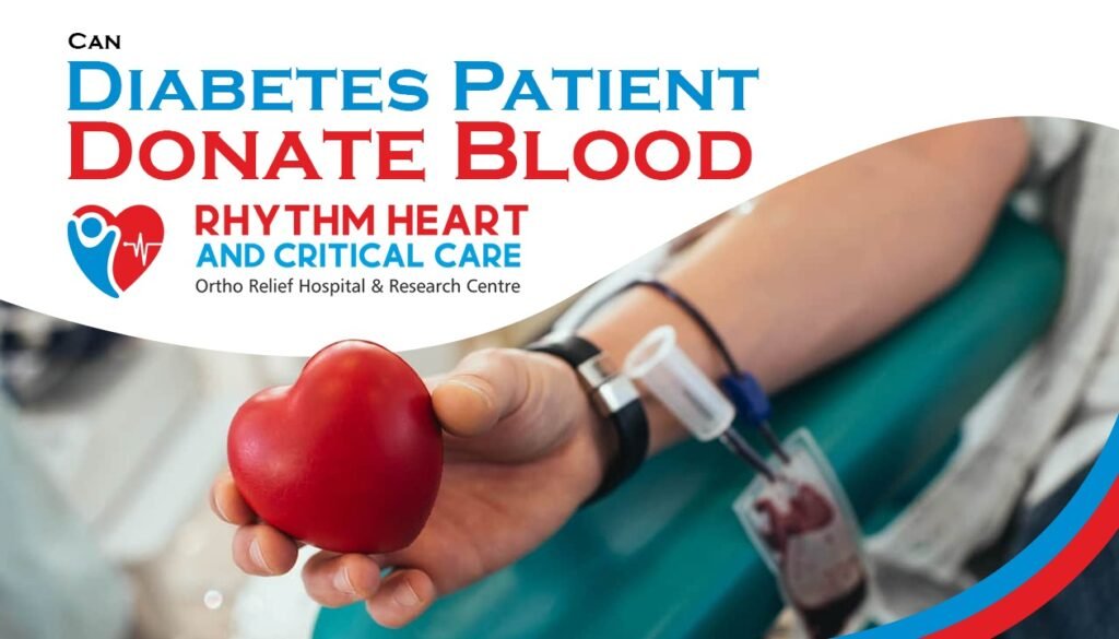 can diabetics donate blood